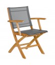 Barlow Tyrie - Horizon Folding Teak Dining Carver Chair